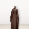 Belle Batwing luxury satin Abaya