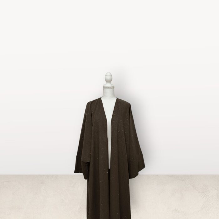 Bling Open Abaya - Image 4