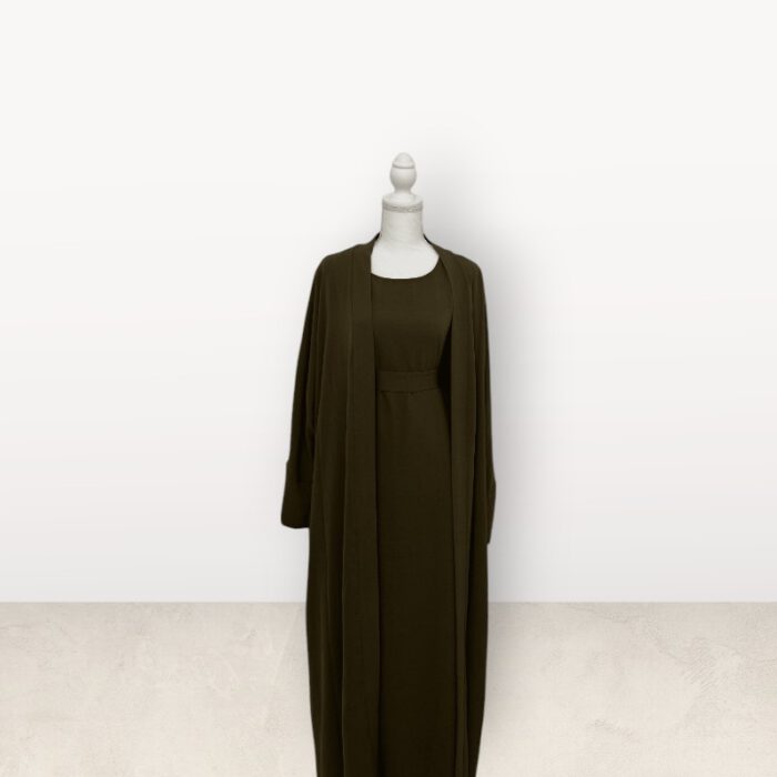 Mademoiselle Crepe Pocket Abaya - Image 4