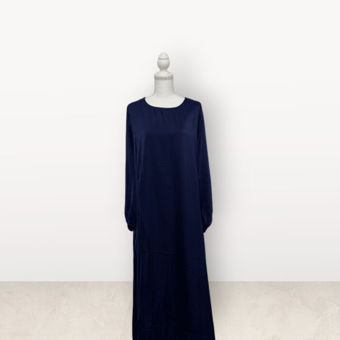 Beauty Satin Abaya - Image 3