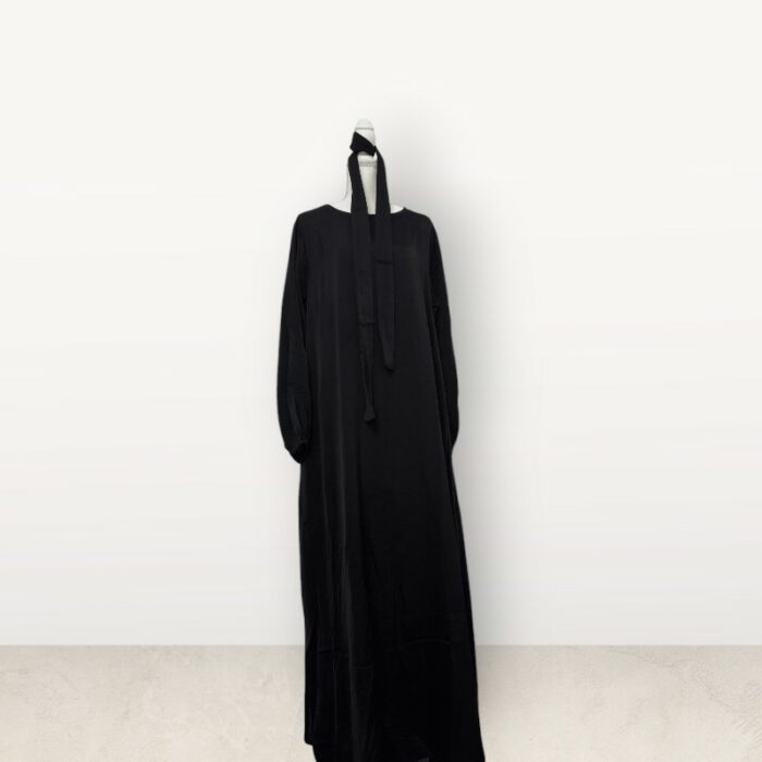 Beauty Satin Abaya - Image 5