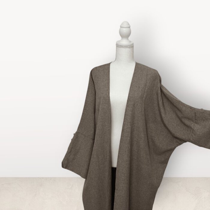 Khaleesi Linen Abaya - Image 4
