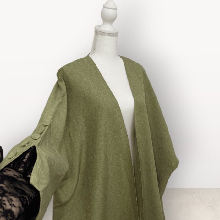 Khaleesi Linen Abaya - Image 5